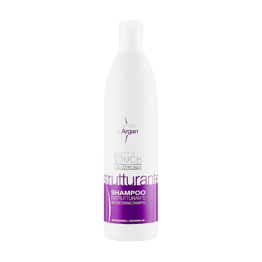Уцінка! Відновлювальний шампунь для волосся Punti Di Vista Personal Touch Restructuring Shampoo з аргановою олією, 500 мл