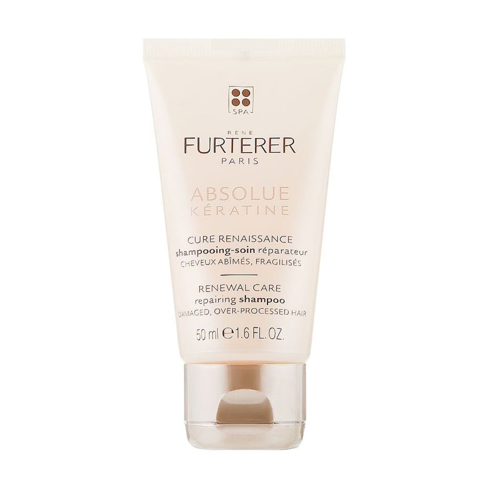 Уцінка! Відновлювальний шампунь Rene Furterer Absolue Keratine Repairing Shampoo для пошкодженого та ослабленого волосся, 50 мл